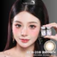 Lens mắt 746 Brown màu nâu filter tự nhiên, có viền, size lớn - thương hiệu LUNA EYES