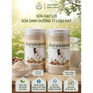 Sữa Hạt Lợi Sữa Dinh Duỡng 17 Loại Hạt (Hũ 500g) - Giúp Sữa Đặc, Thơm Ngon Cho Mẹ Sau Sinh
