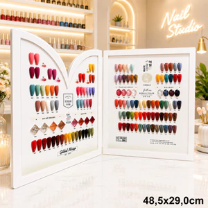 6/12/18/24/32/40/68/78/126 Bảng trưng bày mẫu móng - Bảng trưng mẫu decor phòng tiệm nail