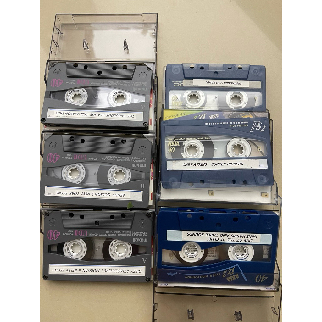 Combo 6 băng Cassette Type 2  40 phút như Hình