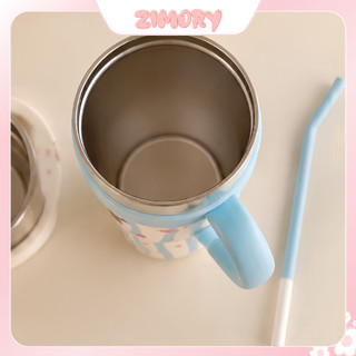 Ly giữ nhiệt happy 1200ml hoạt tiết hoạt hình - ZIMORY