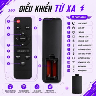 Đèn LED Livestream VUASI Size 46cm 3 Kẹp Điện Thoại Kèm Chân Gậy Cao Cấp Hỗ Trợ Quay Video, Chụp Ảnh