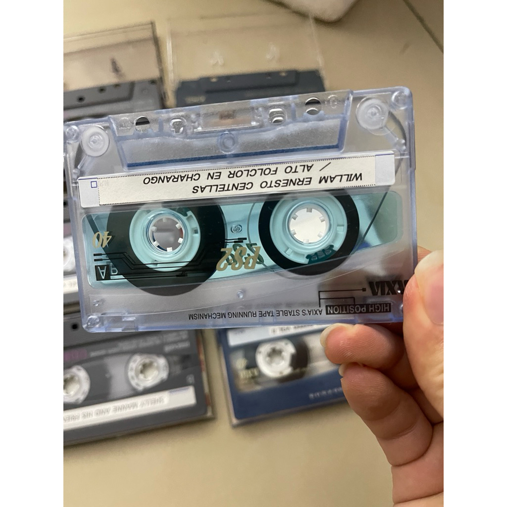 Combo 5 Băng Cassette Type II 40 phút như hình chụp