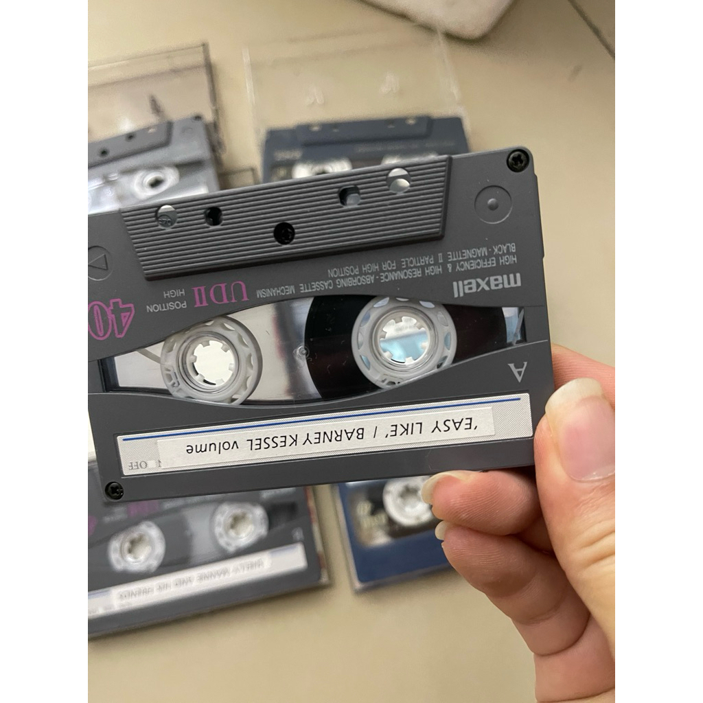 Combo 5 Băng Cassette Type II 40 phút như hình chụp