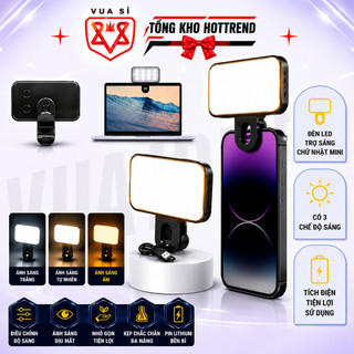 Đèn led mini  VUASI chữ nhật siêu sáng cầm tay hỗ trợ ánh sáng cho quay video chụp ảnh livestream