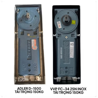Bản lê sàn Adler D1500 - Phù hợp cho cửa kính tải trọng 150kg , chiều rộng cánh tối đa 1200mm