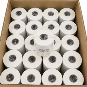 GIẤY NHIỆT 75x100 giấy in đơn hàng 75*100 DÁN ĐƯỢC shopee TMĐT 7.5x10 in phiếu ship 75x100mm in bưu