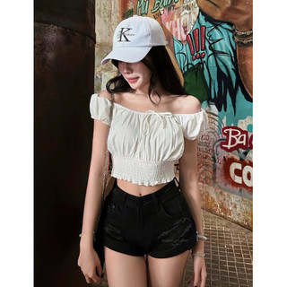 𝑪𝒉𝒐𝒄𝒐• Short Jeans Rách 2 Bên Gấp Gấu
