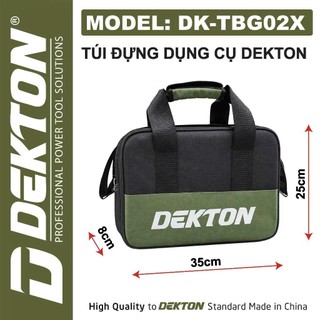 Túi Đựng Dụng Cụ Dùng Pin Chống Sốc Dekton DK-TBG02X