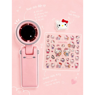 Set Quà Tặng Hello Kitty Cute Bình Giữ Nhiệt| Kẹp Tóc Lược Massage| Kẹp Kitty | Gift Box Sinh Nhật