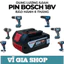 Pin Đóng Bosch 18V Đóng Dòng Xả 50A Nhận Sạc Zin - Khối Pin Máy Khoan Bosch 21V - Bảo Hành 6 Tháng