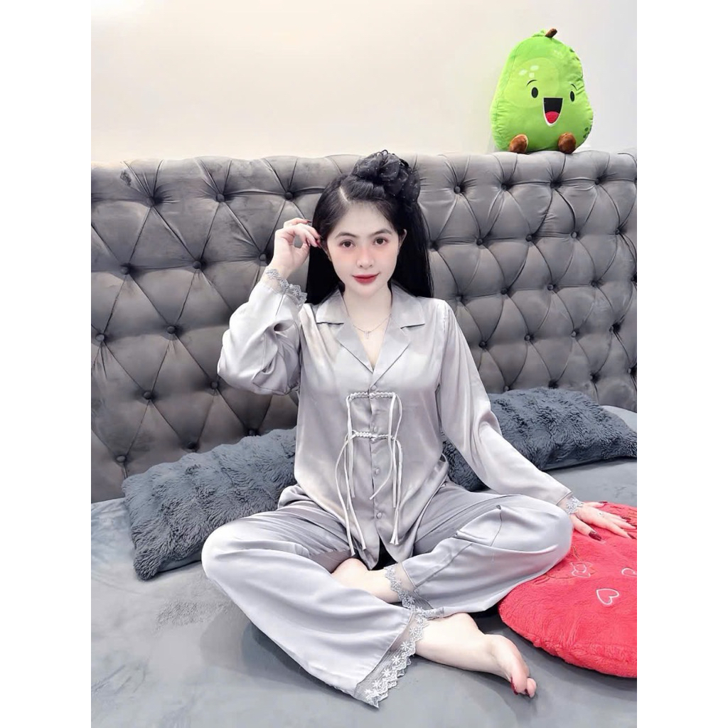 (40-60kg) Bộ Lụa Latin tơ tằm chất lụa mềm mịn mắt;