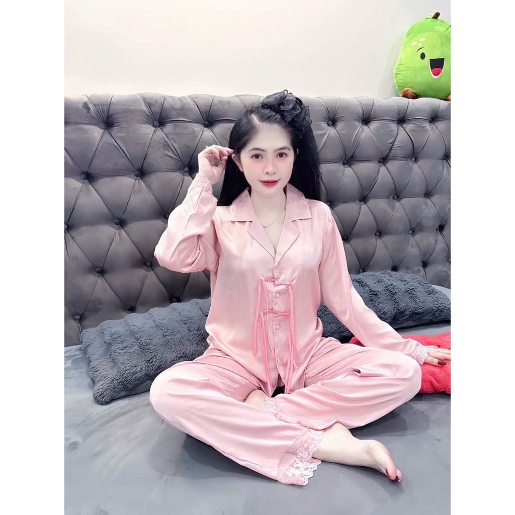 (40-60kg) Bộ Lụa Latin tơ tằm chất lụa mềm mịn mắt;