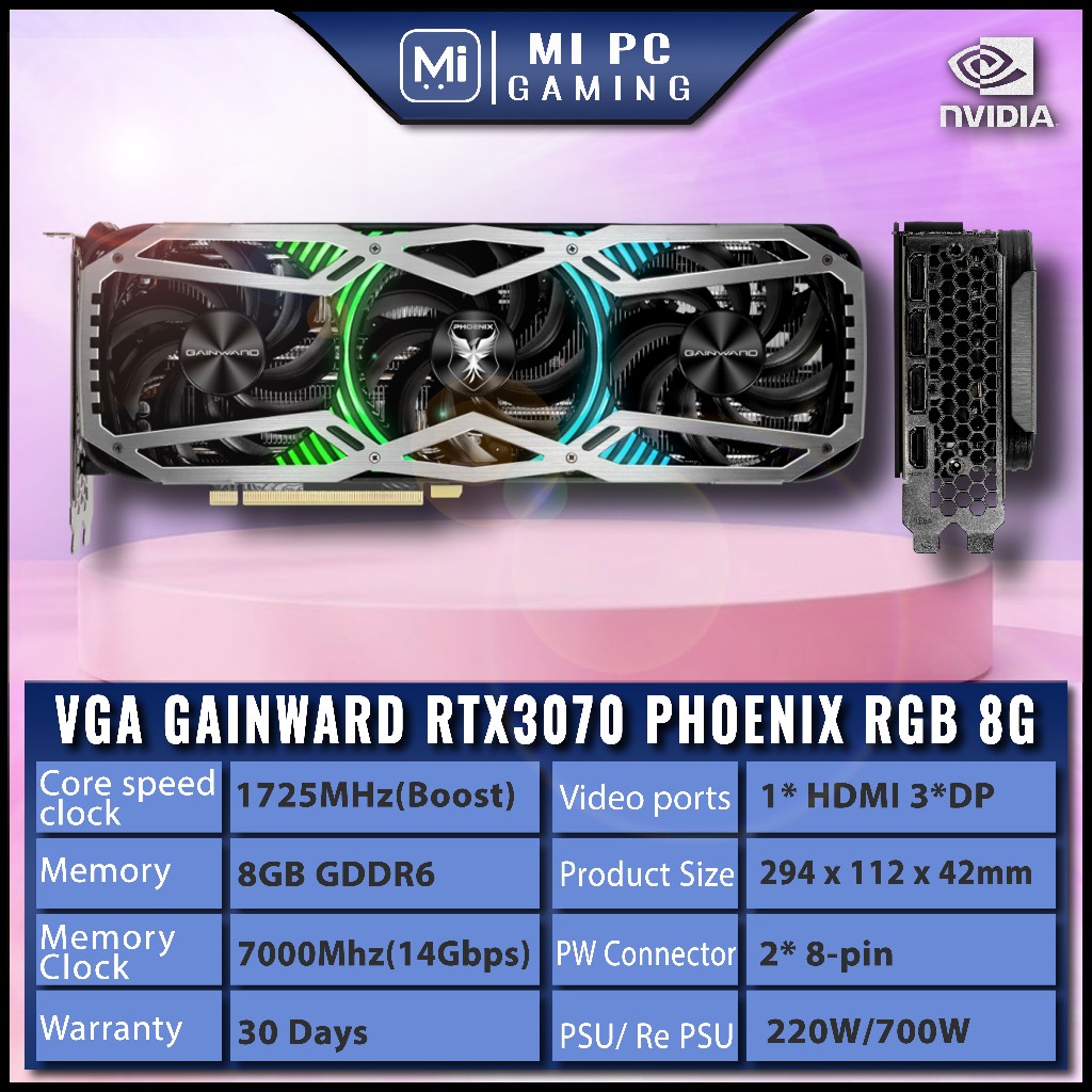 RTX 3070 Phoenix/ BAO ZIN / ĐƯỢC TEST khi nhận hàng / không ĐÀO COIN / RX 5700 XT 8GB GDDR6 | VGA Gaming Hiệu Năng Cao