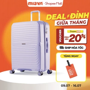 Vali Kéo MIAvn Larita MIYO - Size 20/24, Nhựa PP Bền Bỉ, Hạn Chế Bể Vỡ, Khoá Số Bảo Mật, Bảo Hành Trọn Đời