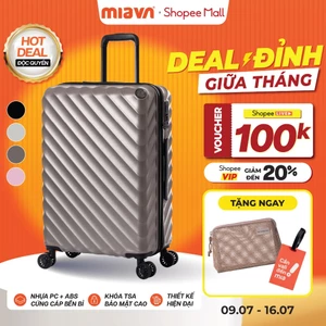 Vali Kéo MIAvn Du Lịch Larita WENY - Size 20/22/24/28, Nhựa PC/ABS Cứng Cáp Bền Bỉ, Bảo Hành Trọn Đời