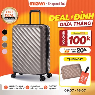 [🌟DEAL XỊN] Vali Kéo MIAvn Du Lịch Larita WENY - Size 20/22/24/28, Nhựa PC/ABS Cứng Cáp Bền Bỉ, Bảo Hành Trọn Đời