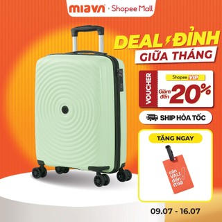 Vali Kéo MIAvn Larita ZeroX Size 20/24 Inch - Nhựa PP Siêu Bền, Hạn Chế Bể Vỡ, Khoá Số, Bánh Xe Đôi