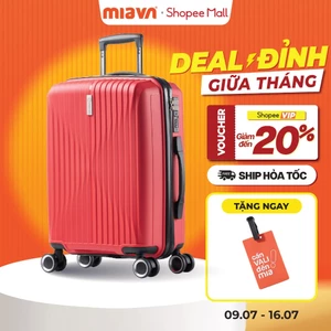 Vali Kéo MIAvn Larita YUNO - Size 20/24, Nhựa PP Đàn Hồi Hạn Chế Bể Vỡ, Khoá Số, Bảo Hành Trọn Đời