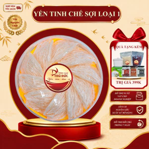 Yến Sào Tinh Chế Sợi Loại 1 Yến Sào Thủ Đức - Tổ Yến Nguyên Chất 100% Không Đường Tạp Chất (Có hộp quà tặng) - TYSCSL