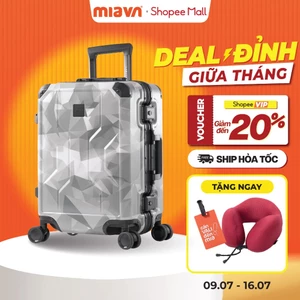 Vali Khoá Khung MIAvn Larita ONYX FR01 Size 20/25/29 inch - Nhựa PC+ABS Khung TSA 2 Điểm Cứng Cáp Bảo Mật Cao