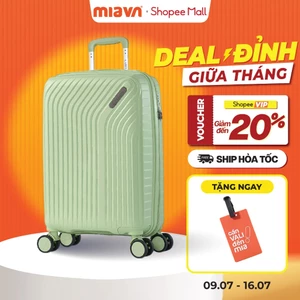 Vali Kéo MIA Du Lịch Larita RICO - Size 20/24/28, Nhựa PP Siêu Bền, Hạn Chế Bể Vỡ, Khoá Số TSA, Bảo Hành Trọn Đời