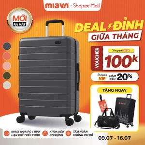 Vali Kéo MIAvn Pisani CLASSIC FZA01 - Size 20/24/28 Inch, Nhựa PC+RPO Cao Cấp, Có Thể Nới Rộng, Khoá TSA