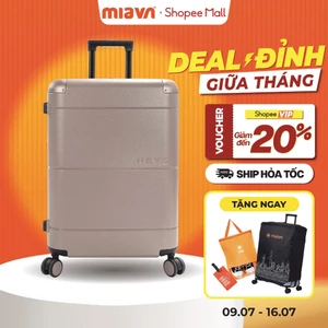 Vali Kéo MIAvn Du Lịch Heys ZEN - Size 20/24/28 Nhựa PC Cao Cấp, Khoá TSA, Dây Kéo Nới Rộng, Chính Hãng 100%