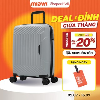 Vali Kéo MIAvn Larita LIAM Size 20/24/28 - Chất Liệu Nhựa PP Bền Bỉ, Khóa TSA Bảo Mật Cao, Tích Hợp Đế Chống Trầy