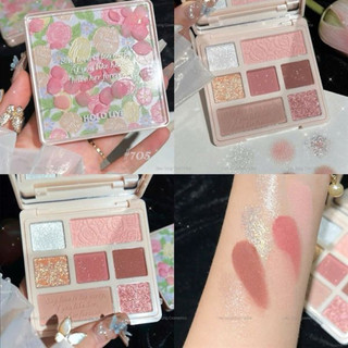 Bảng Phấn Mắt 9 ô Hoa Khô siêu lì siêu xinh