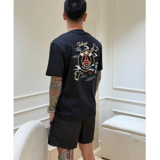 Bộ Quần Áo Nam Mùa Hè Chất Cotton Cao Cấp - Bộ Cộc Hè Nam Nữ Pa rris Tokyo Logo Thêu Siêu Đẹp cho boy phố 2026.