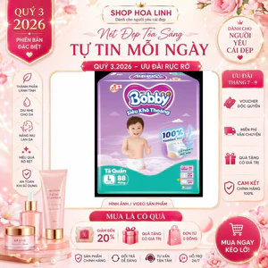 Tã bỉm QUẦN Bobby Siêu khô Thoáng đủ size M96/ L88/ XL76/ XXL70 100% thoáng khí giá tốt