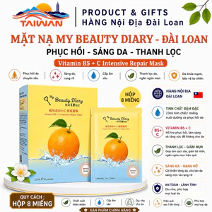 Mặt nạ phục hồi Vitamin B5+C My beauty diary Đài Loan giúp trắng sáng da 23ml/miếng