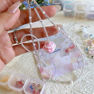 Móc treo điện thoại túi xách móc chìa khóa Hồng Nơ Handmade có hướng dẫn