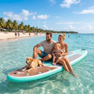 HORIZON - Thuyền SUP câu cá kèm ghế - 72D - TIDETREK - Thuyền SUP / Ván chèo đứng bơm hơi