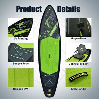 VENOM - Thuyền SUP câu cá kèm ghế - 73C - TIDETREK - Thuyền SUP / Ván chèo đứng bơm hơi