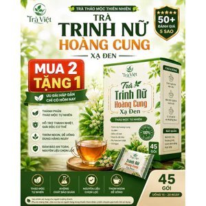 Trà trinh Nữ Hoàng Cung Xạ Đen - Cải Thiện Vấn Đề Về Phụ Khoa - Bồi Bổ Khí Huyết - Chống ôxi hoá
