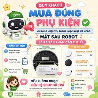 CẶP CHỔI CẠNH CHÍNH HÃNG ROBOTEK W600