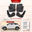 Chắn bùn nhựa dẻo xe Honda Civic đời 2006 đến 2012 - 1 bộ 4 bánh tặng kèm ốc vít