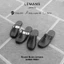 Dép Sục nam Round Mules LEMANS R4M03 - Da bò thô, đế cao su có mùi thơm, thiết kế quai trẻ trung, Bảo hành 12T