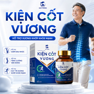 Viên Uống Hỗ Trợ Cải Thiện Xương Khớp Thoái Hóa Cột Sống - Kiện Cốt Vương (Hộp 45 Viên)