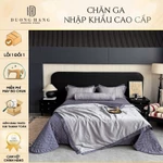 [Set 5 Món] Bộ Chăn Ga Gối Trần Phủ Cotton Lụa Mark Jacob Chất Liệu Cao Cấp – BST Xuân Hè 2025 – Dương Hằng Bedding — ảnh 1