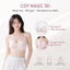 Áo Lót Nữ Không Gọng TOKYOLIFE Không Viền Đệm 1.5cm Tích Hợp Hạt Massage Nâng Tự Nhiên 40006071