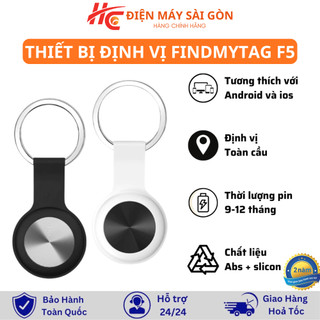 Thiết Bị Định Vị F5 FINDMYTAG Thông Minh, Dành Cho ANDROID và IOS, Định Vị Toàn Cầu, BH 24 Tháng
