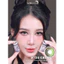 Lens mắt 724 Green màu xanh đen mix light sáng nổi bật, size lớn - thương hiệu LUNA EYES