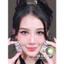 Lens mắt 724 Green màu xanh đen mix light sáng nổi bật, size lớn - thương hiệu LUNA EYES