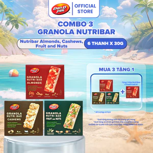 Combo Granola Dan D Pak I Granola Nutri Bar I 6 x 30g