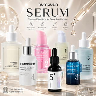 Serum Numbuzin No.3 No.4 No.5 No.6 Rose PDRN 50ml dưỡng ẩm sáng da mờ thâm giảm mụn
