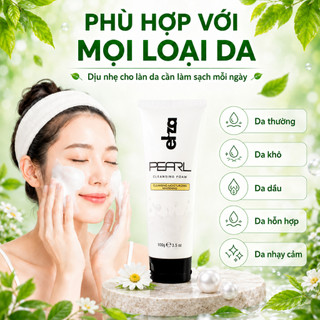[CHÍNH HÃNG] Sữa rửa mặt ngọc trai Eliza Pearl 100g làm sạch và dưỡng sáng da