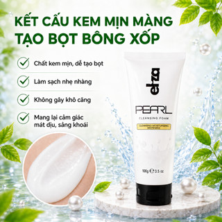 [CHÍNH HÃNG] Sữa rửa mặt ngọc trai Eliza Pearl 100g làm sạch và dưỡng sáng da